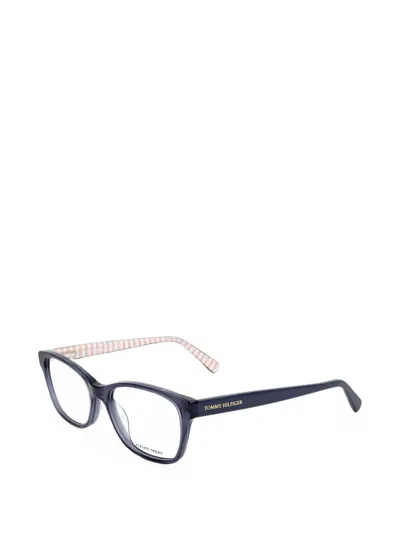 Tommy Hilfiger Square-frame Glasses In Blue