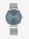 Tommy Hilfiger Stainless Steel Watch With Magnetic Strap In Silver