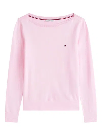 TOMMY HILFIGER TOMMY HILFIGER STITCH BOAT NECK CLOTHING