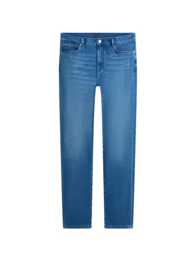 Tommy Hilfiger Stretch Straight Jean In Blue