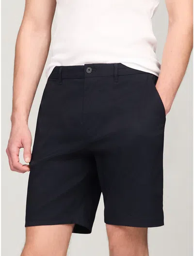 Tommy Hilfiger Straight Fit 9" Tech Chino Short In Navy