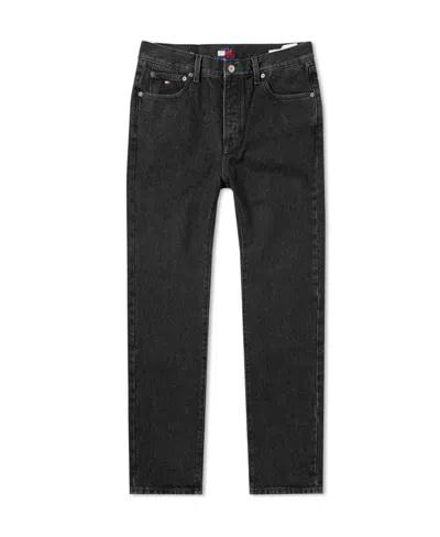 Tommy Hilfiger Straight Jeans In Black