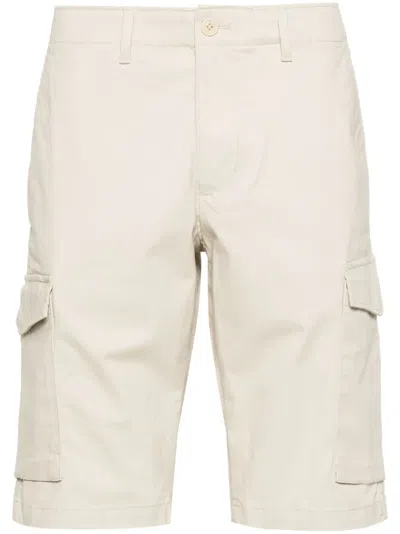 Tommy Hilfiger Straight-leg Cargo Shorts In Neutrals