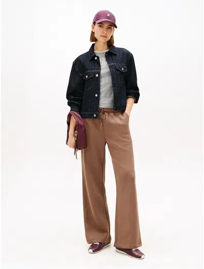 Tommy Hilfiger Straight Leg Sweatpant In Blue