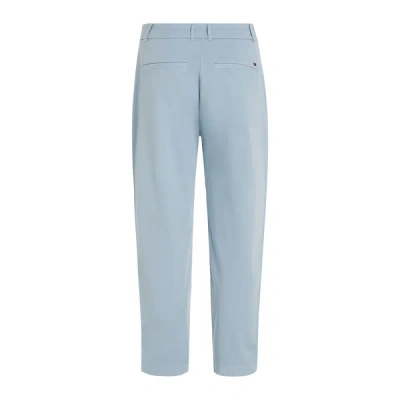 Tommy Hilfiger Straight Trousers In Blue