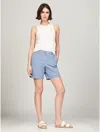 Tommy Hilfiger Stretch 7" Chino Short In Light Wash