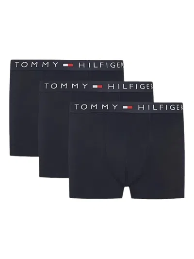Tommy Hilfiger Stretch-cotton Boxers Set In Blue