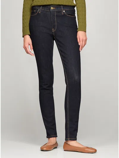 Tommy Hilfiger Stretch Mid In Dark Wash