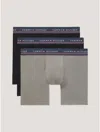 Tommy Hilfiger Stretch Modal Boxer Brief 3 In Greystone