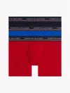 Tommy Hilfiger Stretch Modal Boxer Brief 3 In Red
