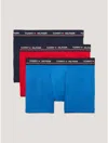 Tommy Hilfiger Stretch Modal Boxer Briefs 3 In Mahogany
