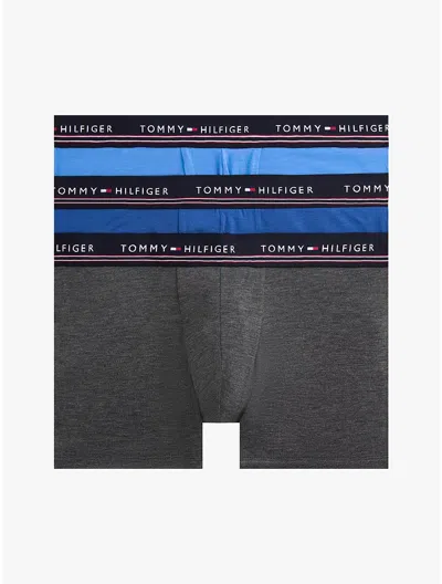 Tommy Hilfiger Stretch Modal Trunk 3 In Gray