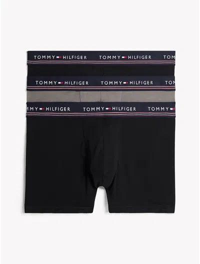Tommy Hilfiger Stretch Modal Trunk 3 In Greystone