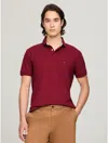 Tommy Hilfiger Polo Shirt In Bordeau