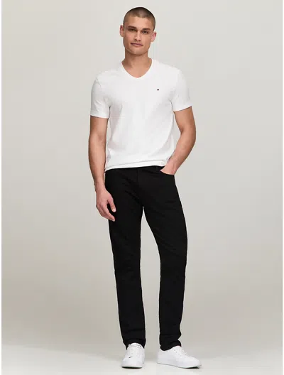 Tommy Hilfiger Stretch Slim Jean In Black