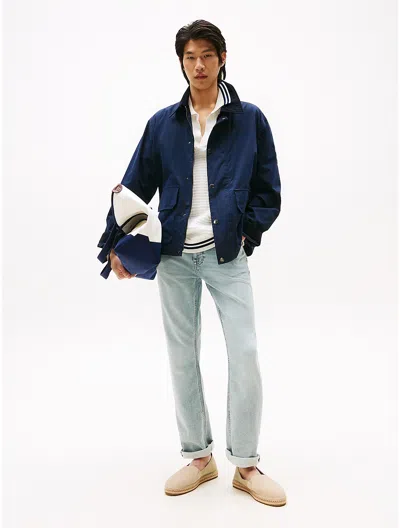 Tommy Hilfiger Stretch Straight Jean In Blue