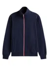 Tommy Hilfiger Stripe-detailed Sweatshirt In Blue