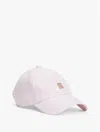 Tommy Hilfiger Stripe Linen Th Monogram Baseball Cap In Foggy Pink