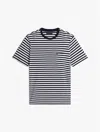 Tommy Hilfiger Stripe Pocket T In Multi