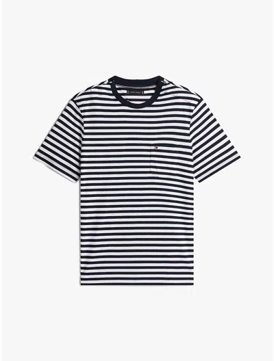 TOMMY HILFIGER STRIPE POCKET T