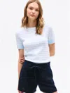 Tommy Hilfiger Stripe Short In Keepsake Blue Multi