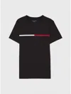 Tommy Hilfiger Stripe Signature T In Th Deep Black