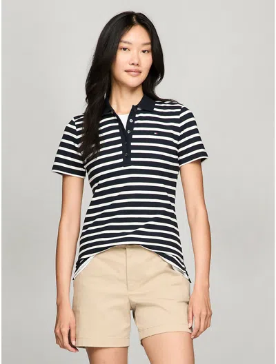 TOMMY HILFIGER SLIM FIT STRIPE STRETCH
