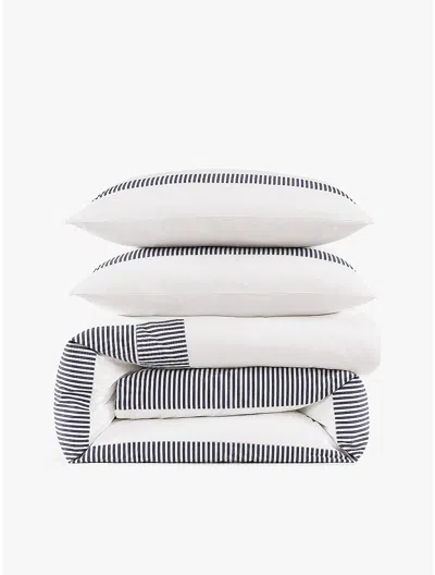 Tommy Hilfiger Striped Border Comforter Set