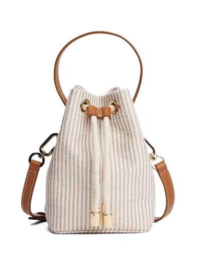 Tommy Hilfiger Striped Bucket Bag