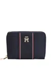 Tommy Hilfiger Striped-detail Zip-around Wallet