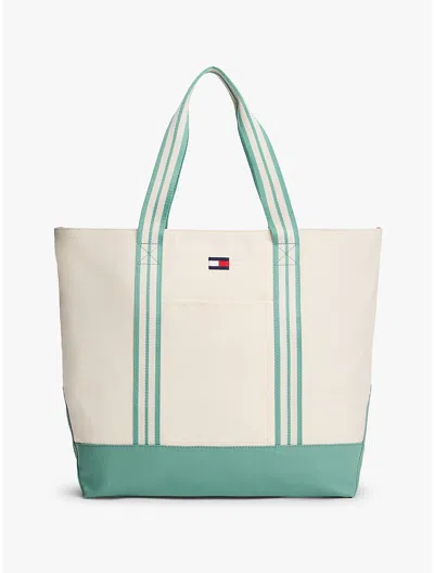 Tommy Hilfiger Striped Handle Tote