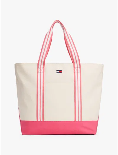 Tommy Hilfiger Striped Handle Tote