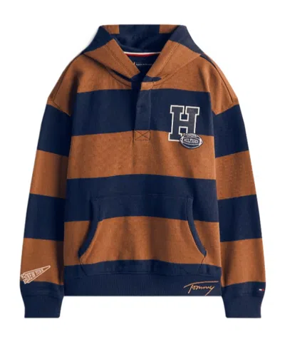 Tommy Hilfiger Striped Hoodie In Multi