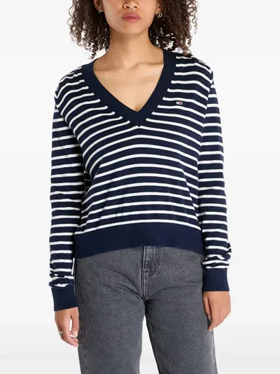 Tommy Hilfiger Striped Jumper In Multi