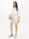 Tommy Hilfiger Striped Linen Pull