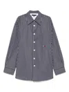 Tommy Hilfiger Striped Shirt In Blue