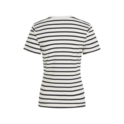 Tommy Hilfiger Striped T-shirt In Blue