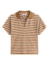 Tommy Hilfiger Striped T-shirt In Brown