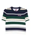 Tommy Hilfiger Striped Top In White
