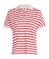 Tommy Hilfiger Polo Lyocell Open-nk Relaxed Polo Ss In Pink