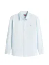Tommy Hilfiger Striped-pattern Shirt In Blue