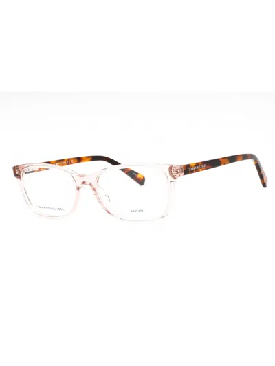 Tommy Hilfiger Stylish Rectangular Women's Eyeglasses Th 1889 In Neutral