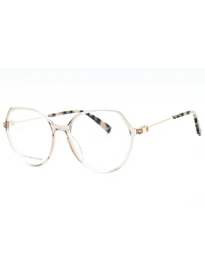 Tommy Hilfiger Stylish Round Women's Eyeglasses In Gold