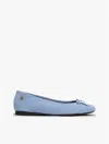 Tommy Hilfiger Suede Ballet Flat