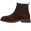 Tommy Hilfiger Suede Chelsea Boots Brown In Brown