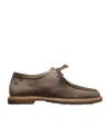 Tommy Hilfiger Suede Lace-up Shoes In Brown