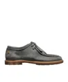 Tommy Hilfiger Suede Lace-up Shoes In Gray