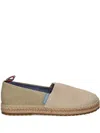 Tommy Hilfiger Suede-leather Espadrilles In Neutral