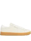 Tommy Hilfiger Suede Leather Sneakers In Neutral