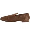 Tommy Hilfiger Suede Loafers Legacy Brown
